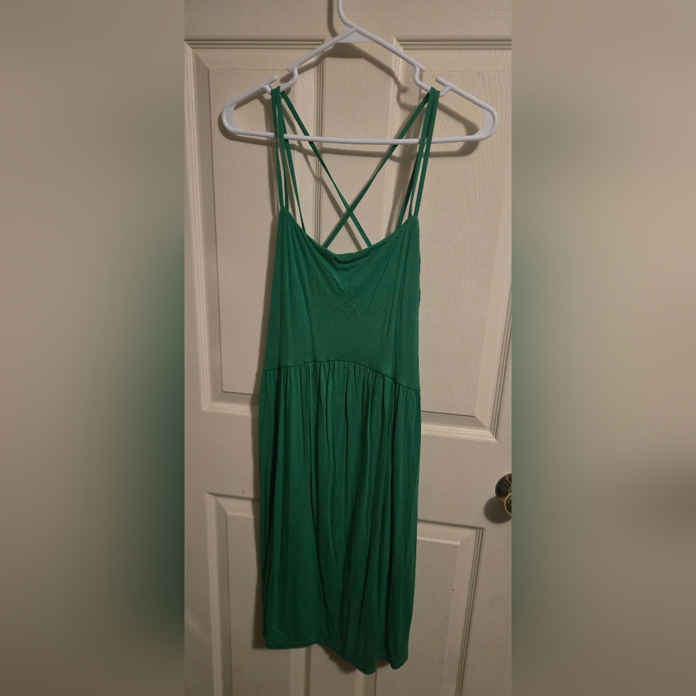 Old Navy Emerald Green Dress